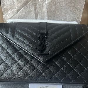Saint Laurent Medium Envelope Chain Shoulder Bag brand new with tags